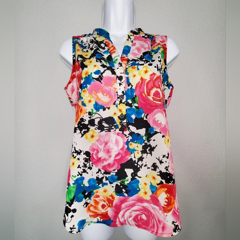 New York & Company Sleeveless Blouse Size XS